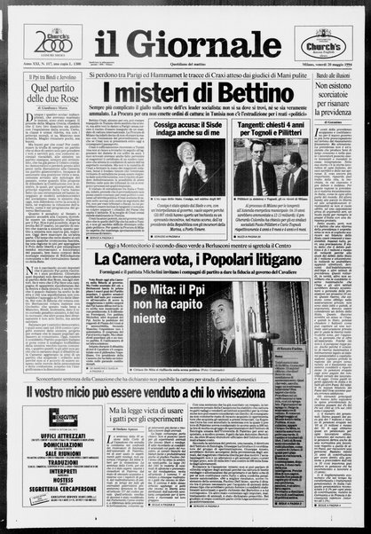 Il giornale : quotidiano del mattino